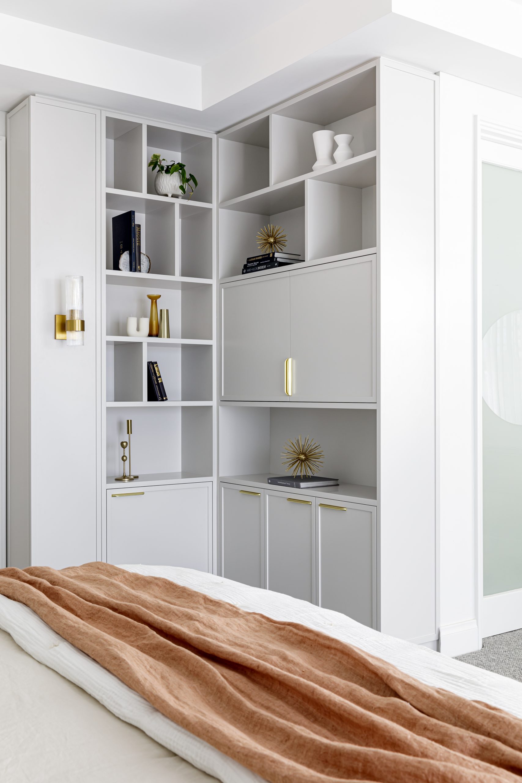 Residential interior design Perth bedroom by AppleLeaf Interiors